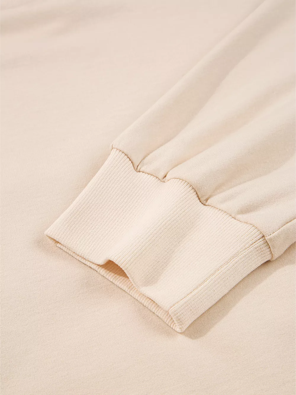 Raw Edge Flower Patch Drop Shoulder Casual Top, image 21