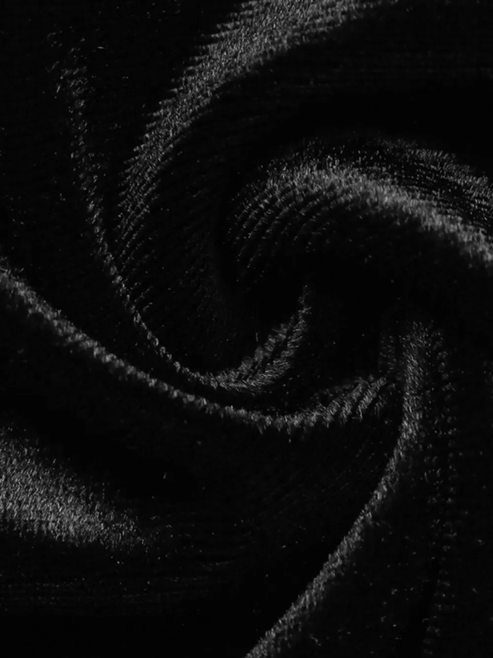 Velvet Mini Skirt with Lace Trim, image 9