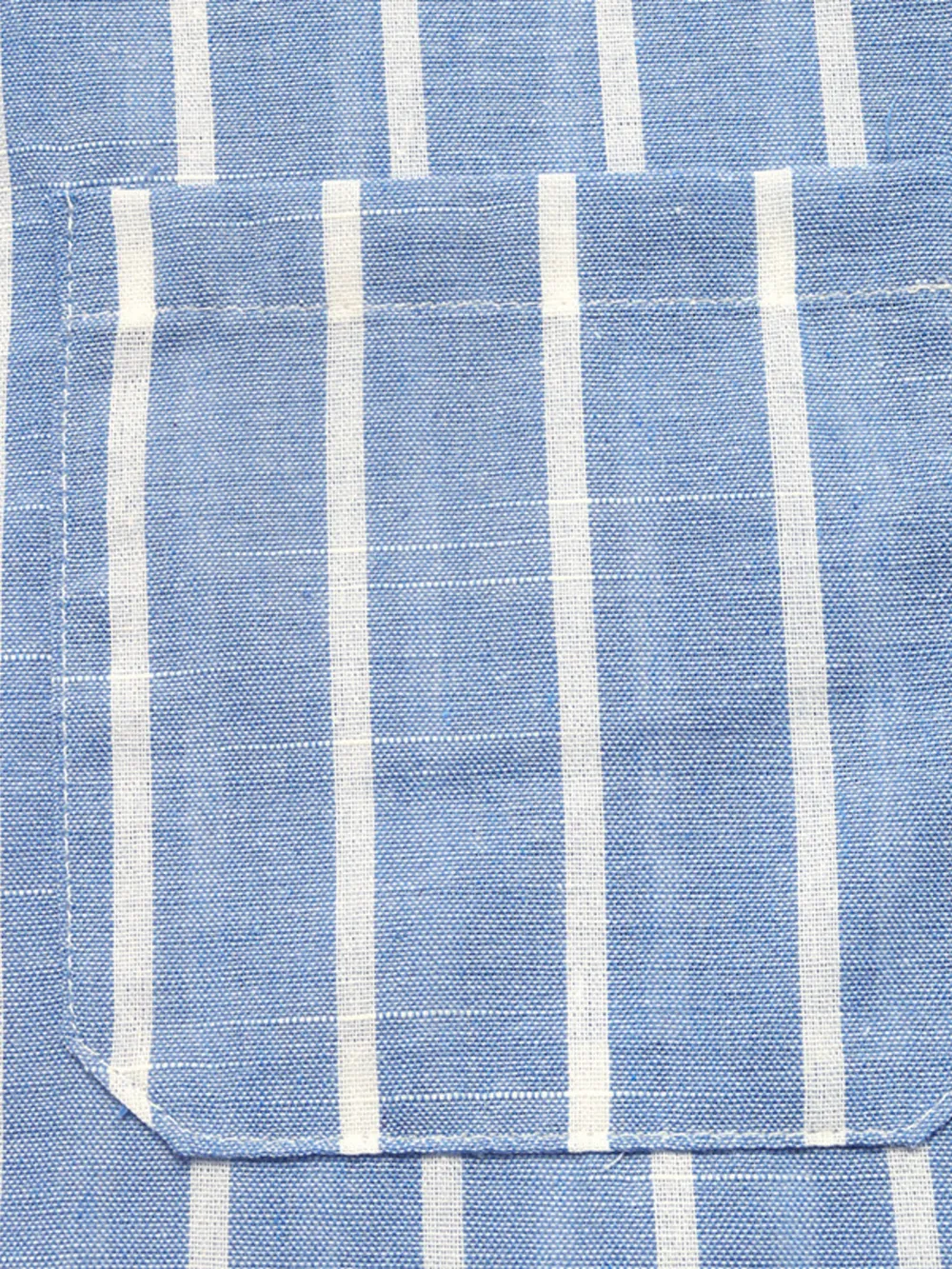 Striped Oversized Button-Down Shirt, image 8