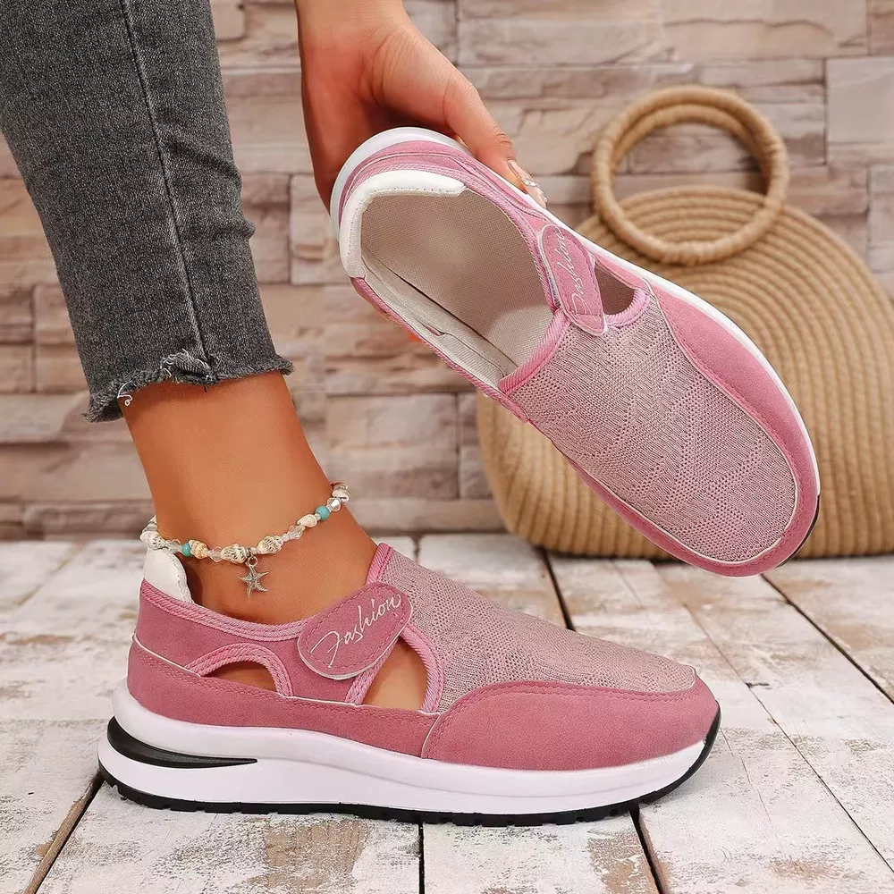 Breathable Mesh Velcro Shoes, image 12