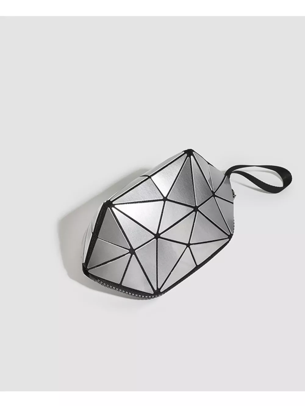 Geometric Leather Wristlet, image 4