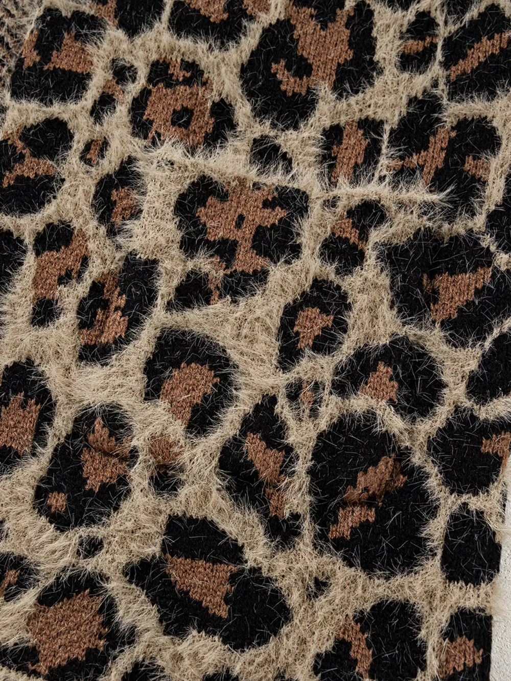 Leopard Open Casual Cardigan, image 11