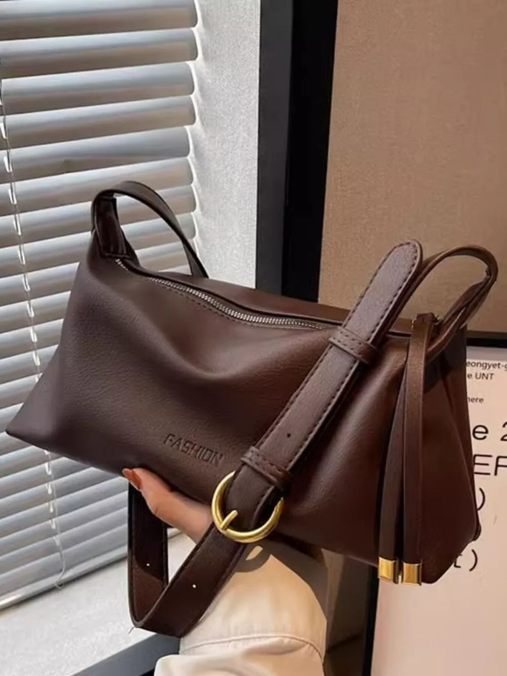 Adjustable Strap Crossbody Bag, image 4