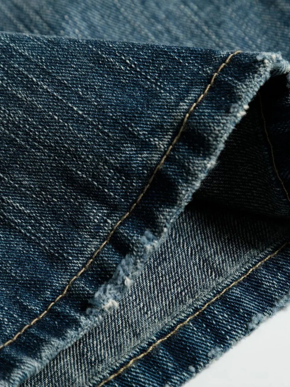 Men's Washed Wide Leg Jeans, image 8