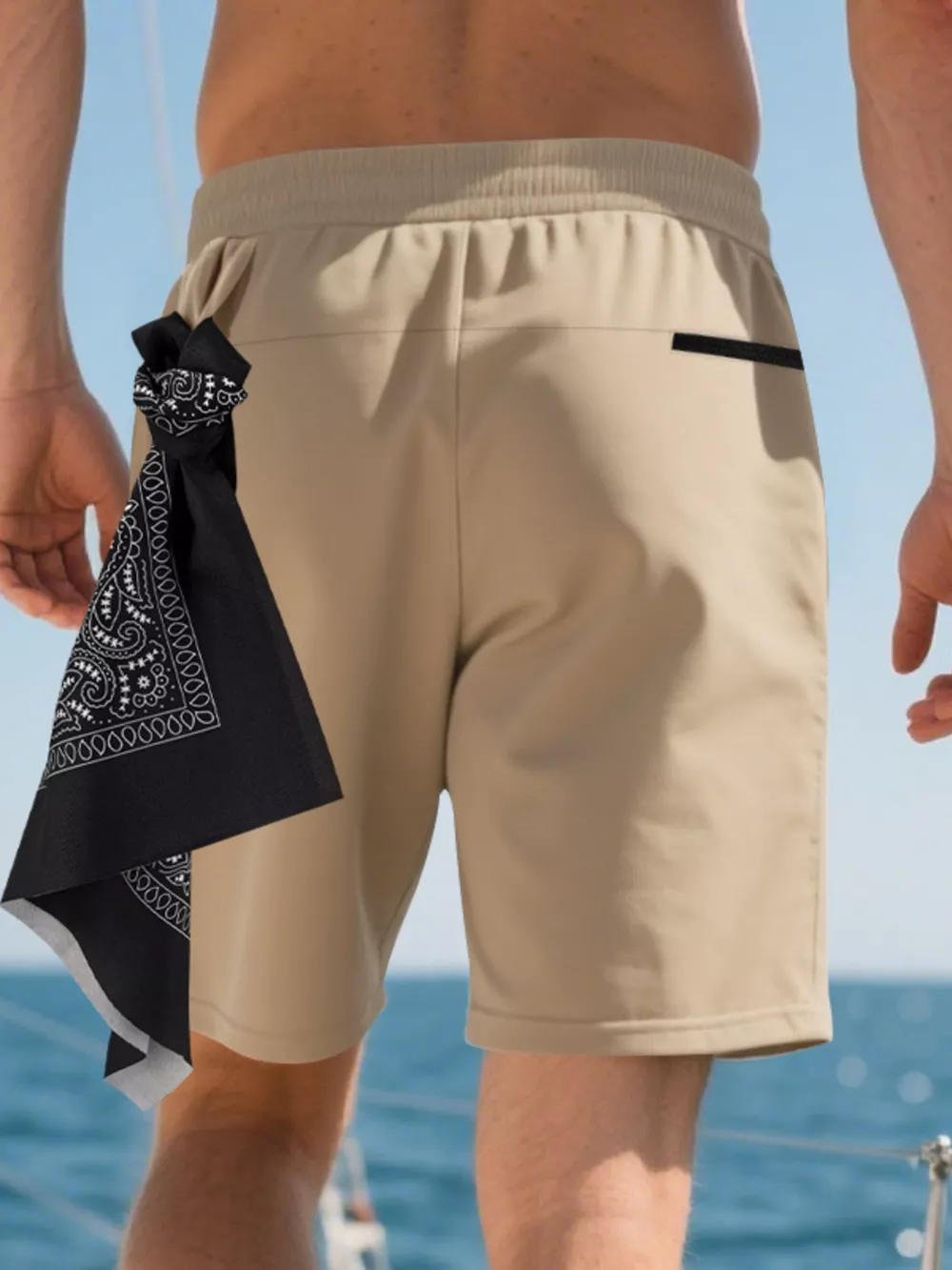 Men's Full Size Drawstring Casual Shorts Plus Size, image 20