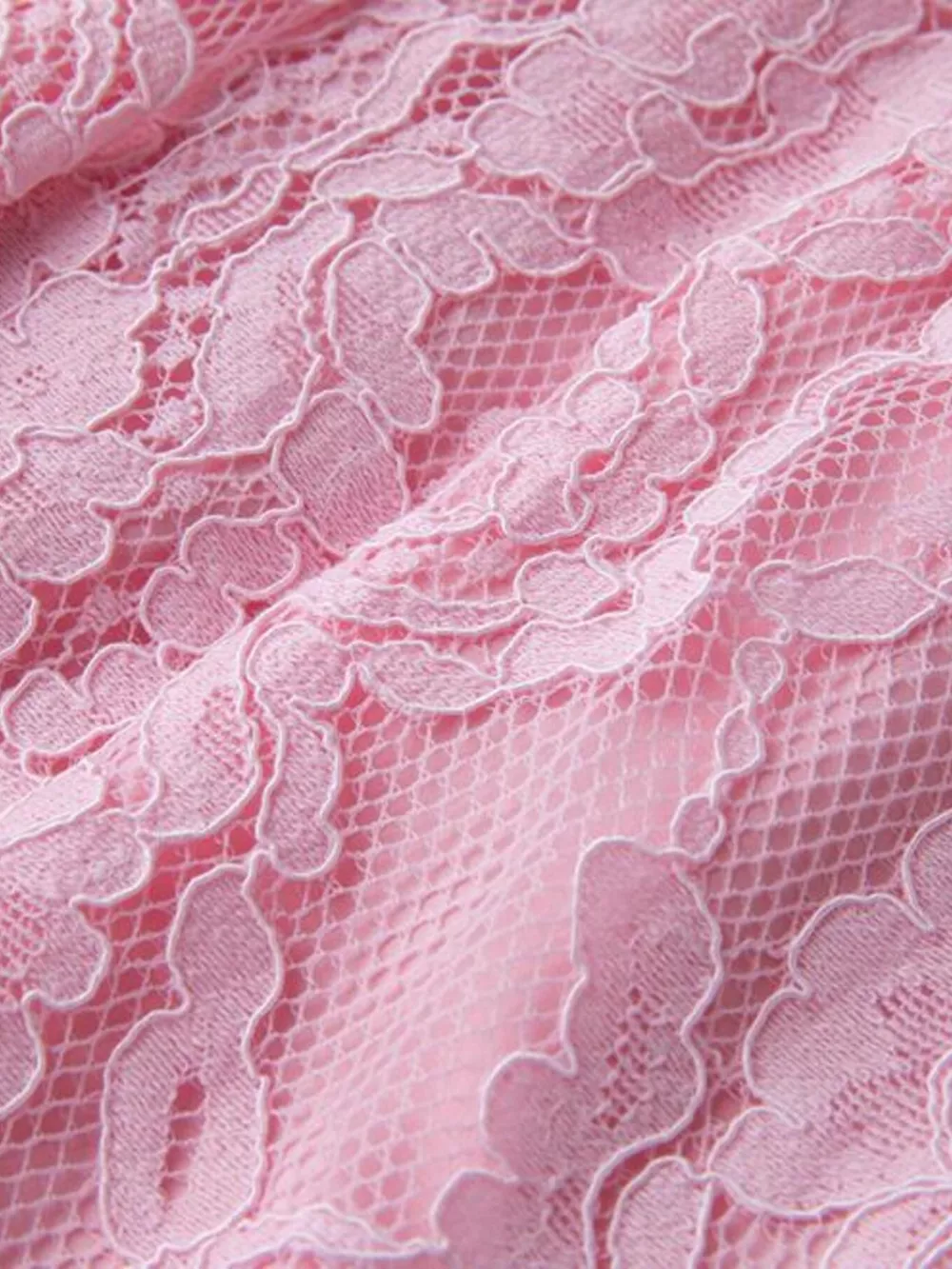 Lace Long Sleeve Midi Dress, image 11