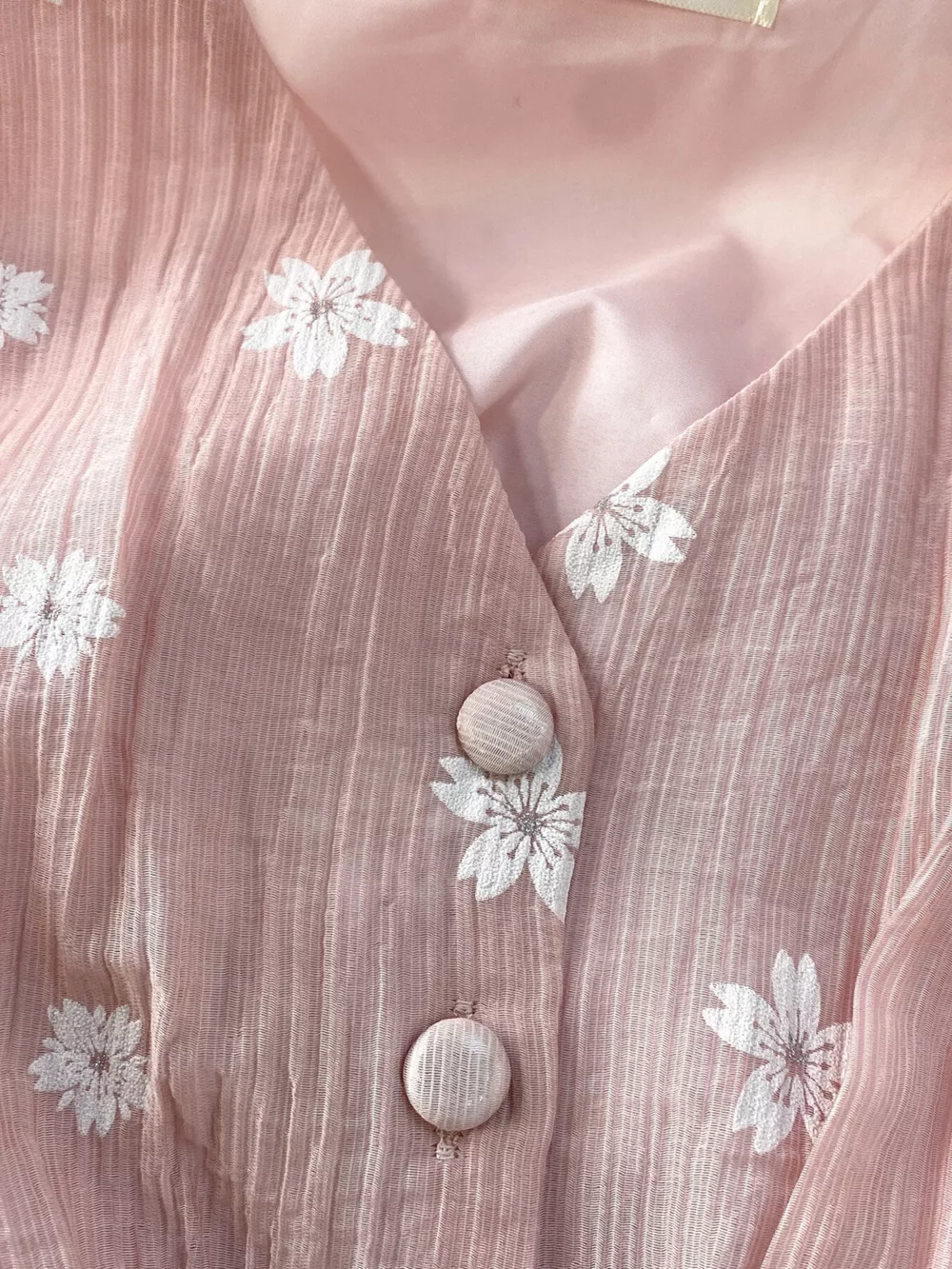 Floral Puff Sleeve A-Line Midi Dress, image 11