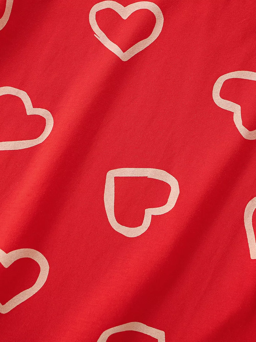 Children's Heart Print Cotton T-Shirt, image 4