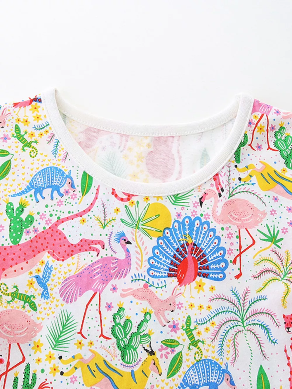 Children's Printed Short Sleeve Dress, image 2