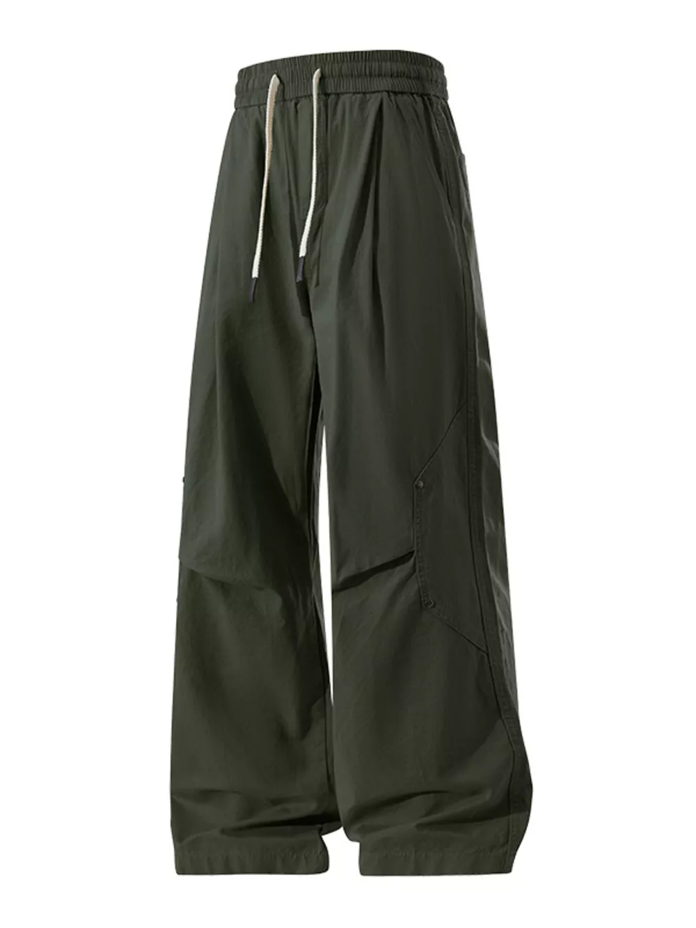 Men's Plus Size Loose Fit Drawstring Cargo Pants