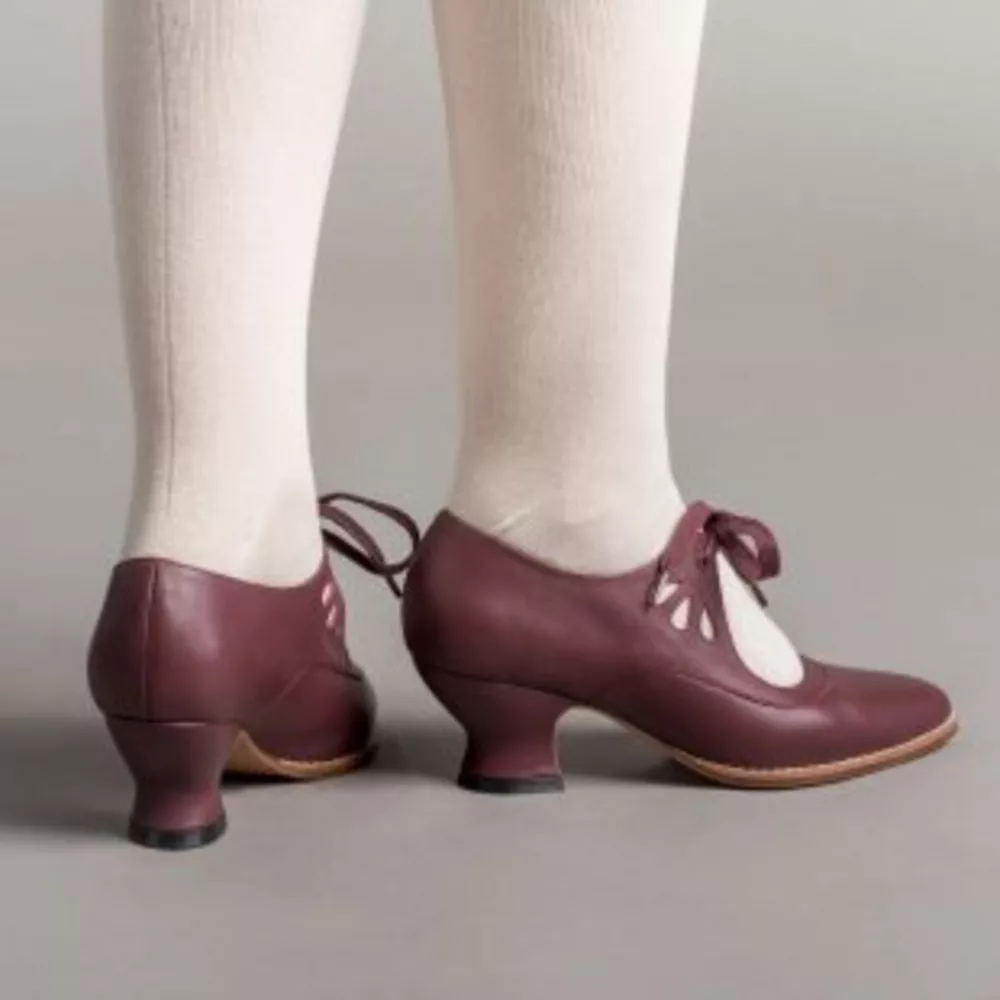 Point Toe Block Heel Shoes, image 5