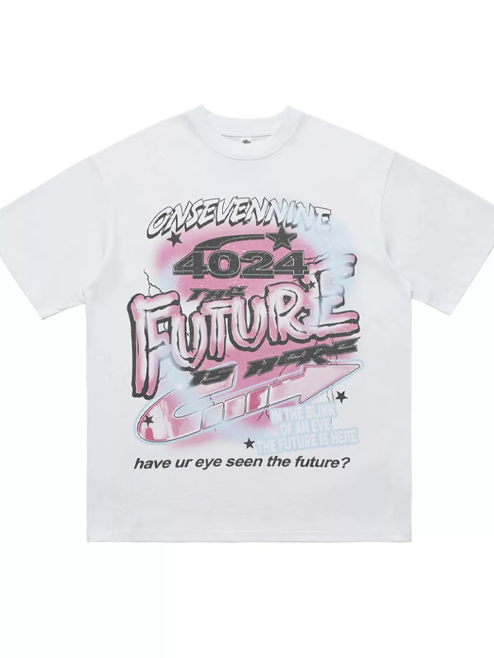 Men's Onsevennine Future Graphic Oversized T-Shirt, image 5