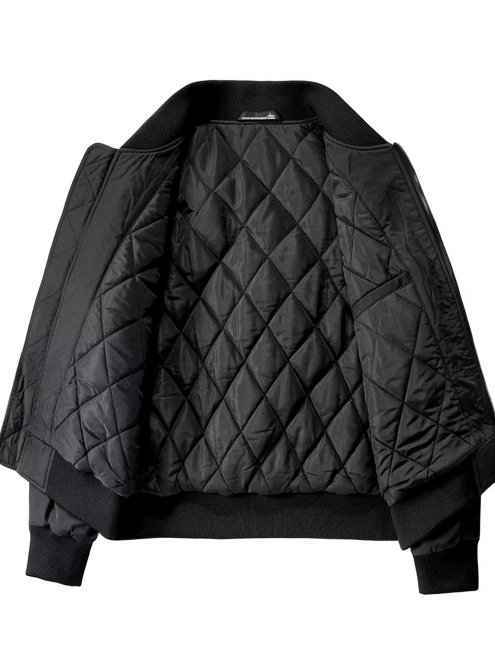 Men's Plus Size Classic Zip Up Bomber Jacket, image 2