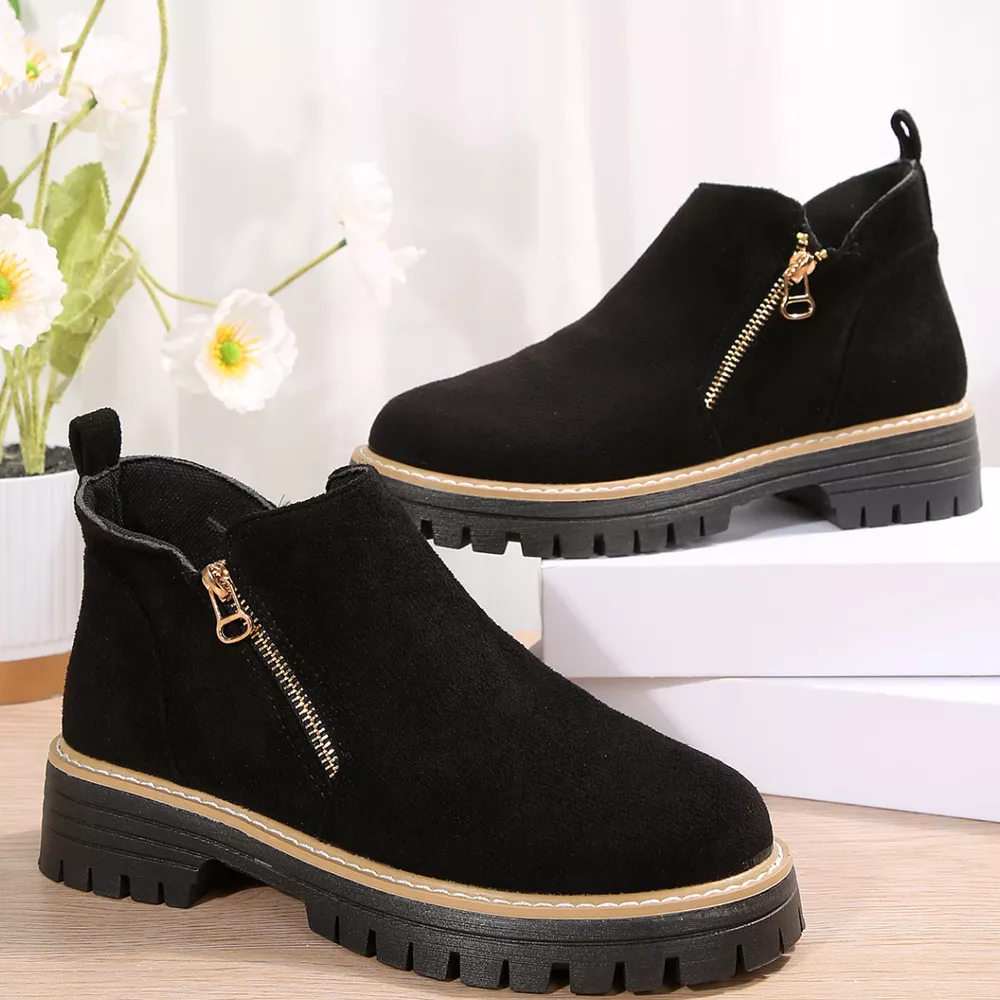 Side Zip Ankle Boots, image 3
