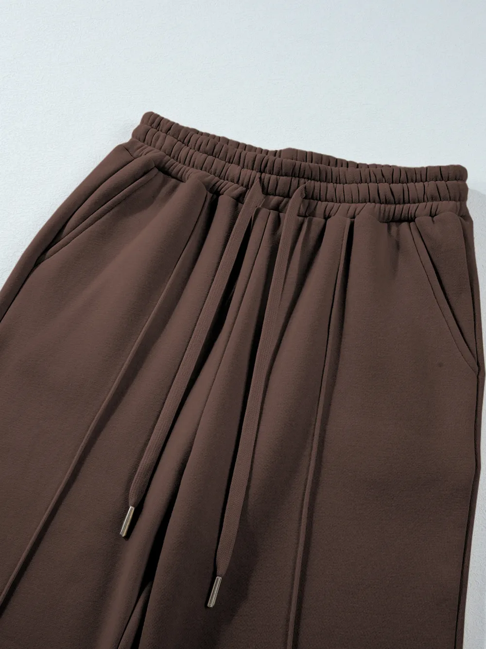 Collared Sweatshirt and High Waist Pants Active Set, image 25
