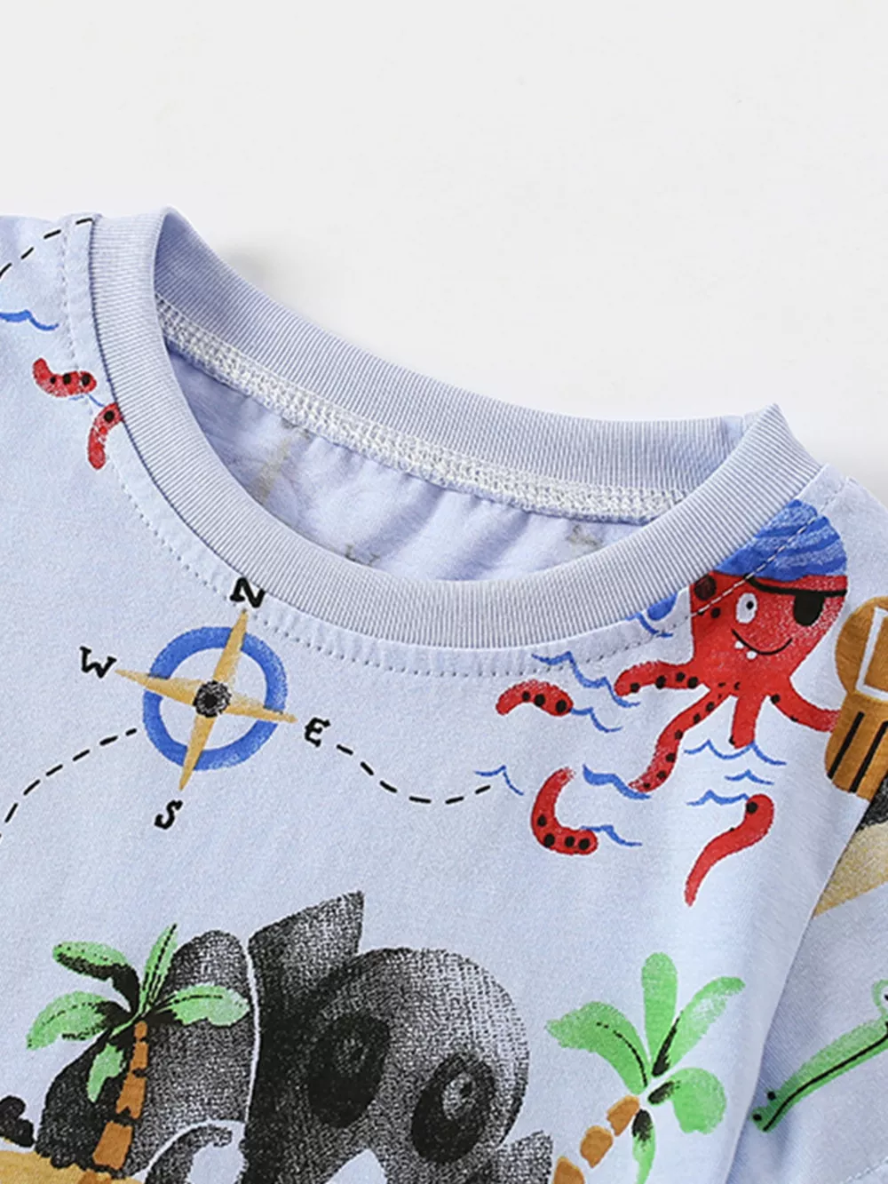 Children's Pirate Adventure Print Short Sleeve T-Shirt, image 3
