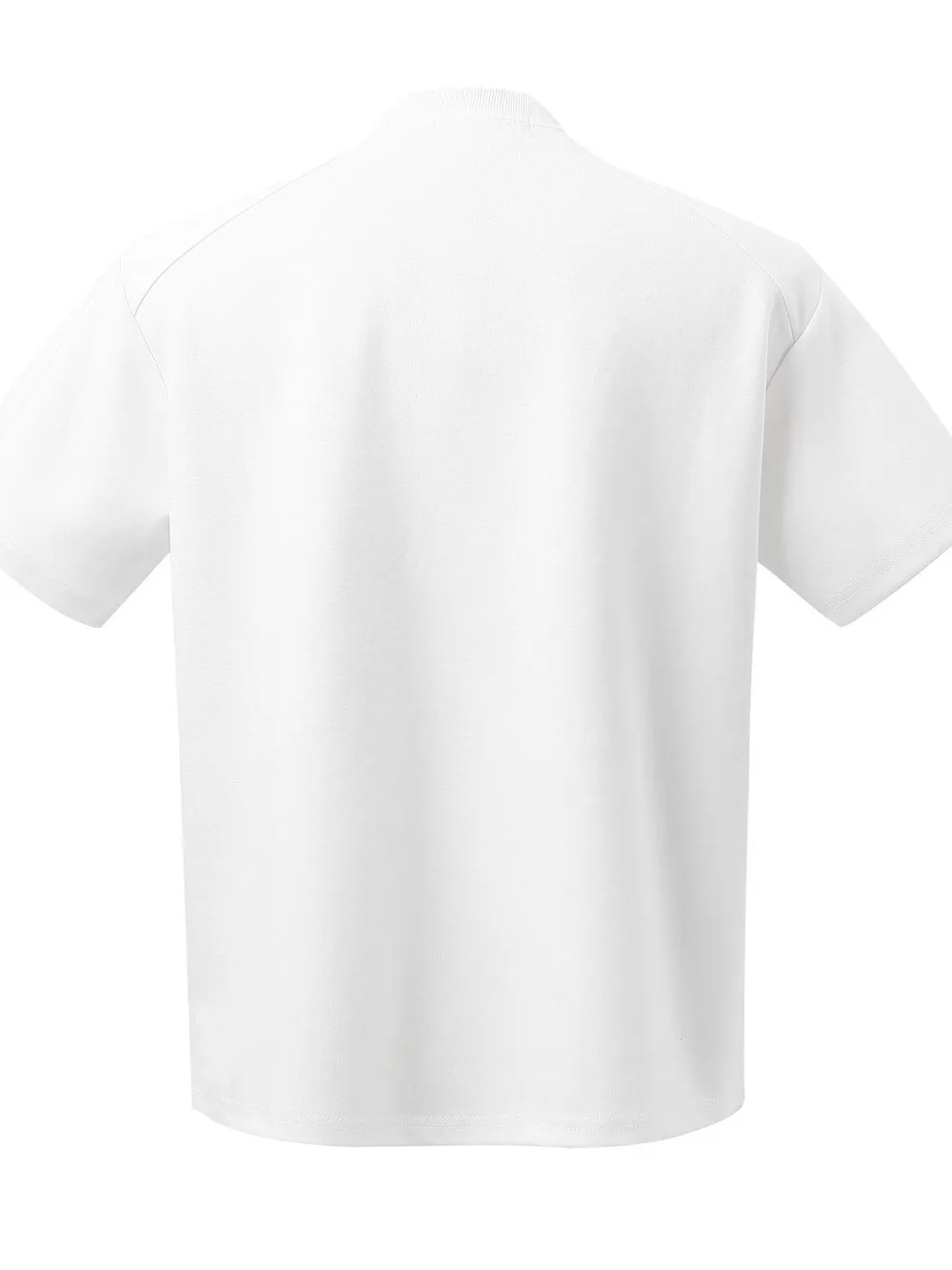 Men's Round Neck Short Sleeve T-Shirt, image 6