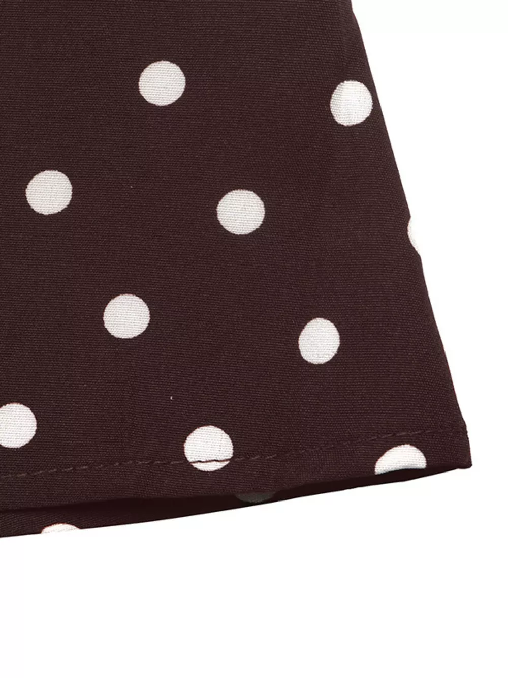 Polka Dot Flare Sleeve Tie Neck Dress, image 10