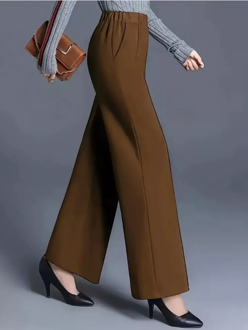 High-Waisted Wide Leg Pants, image 13