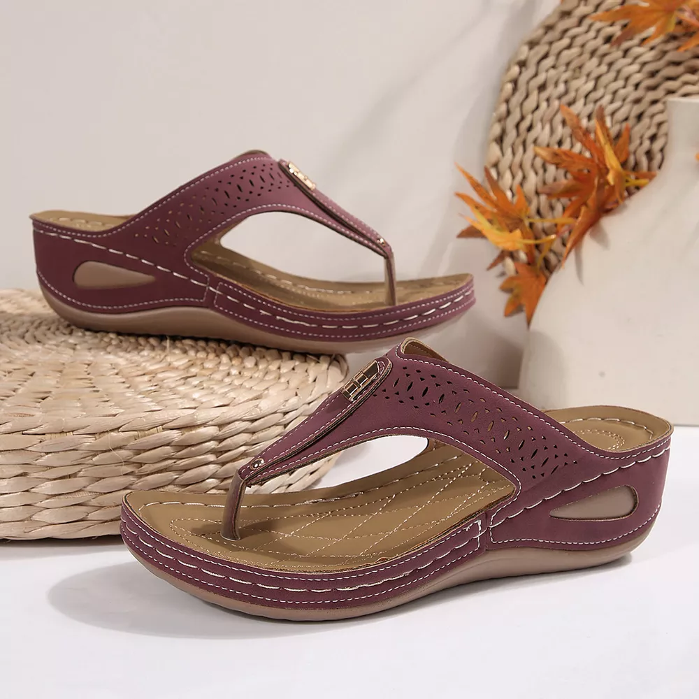 Toe Post Wedge Sandals, image 20