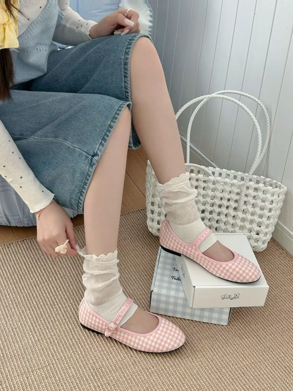Knitted Half Sole Socks