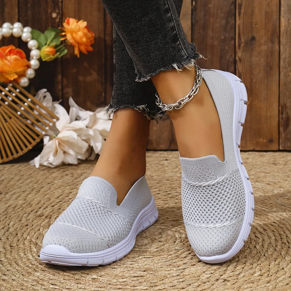 Breathable Mesh Athletic Slip-Ons, image 8