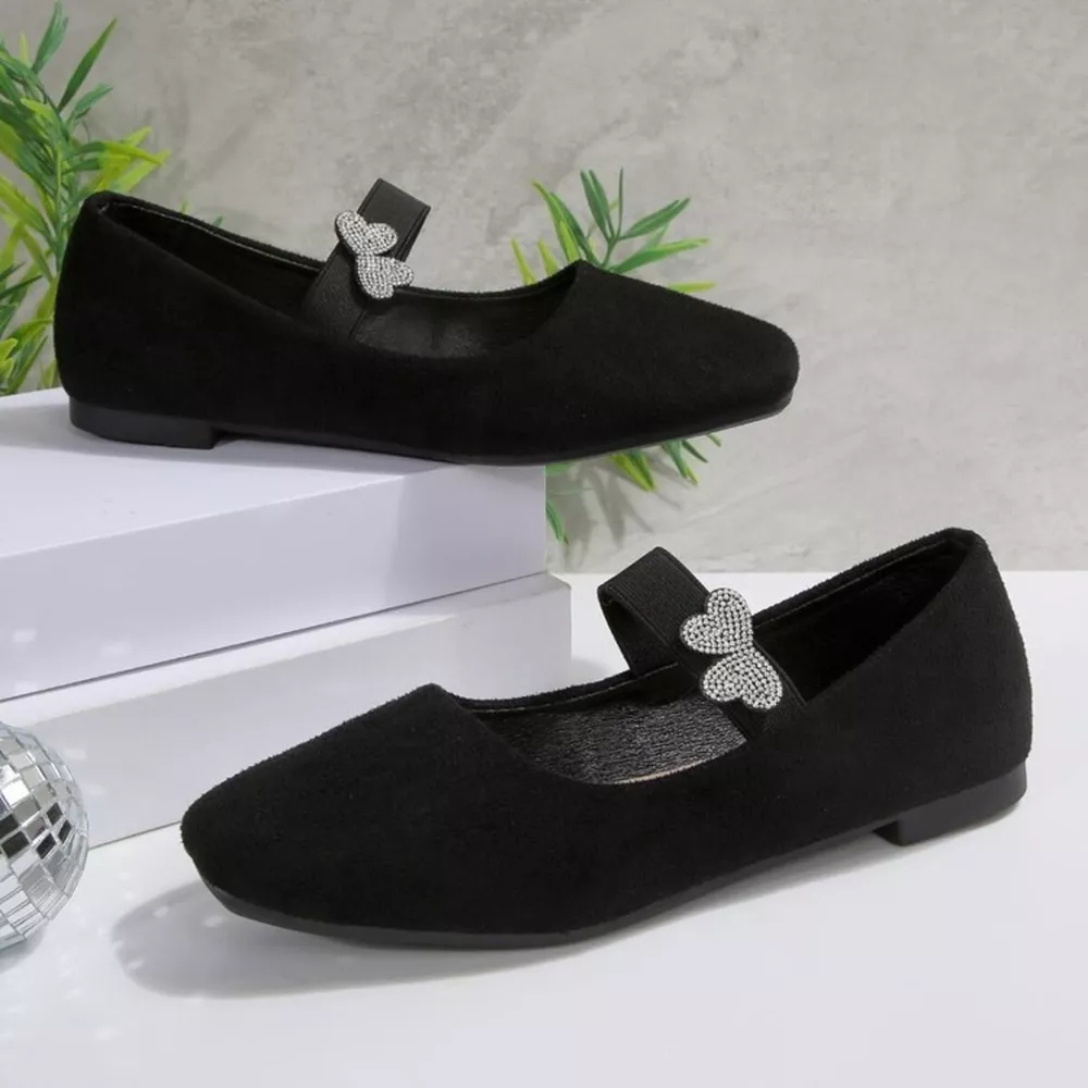Square Toe Flats Slip-Ons, image 4