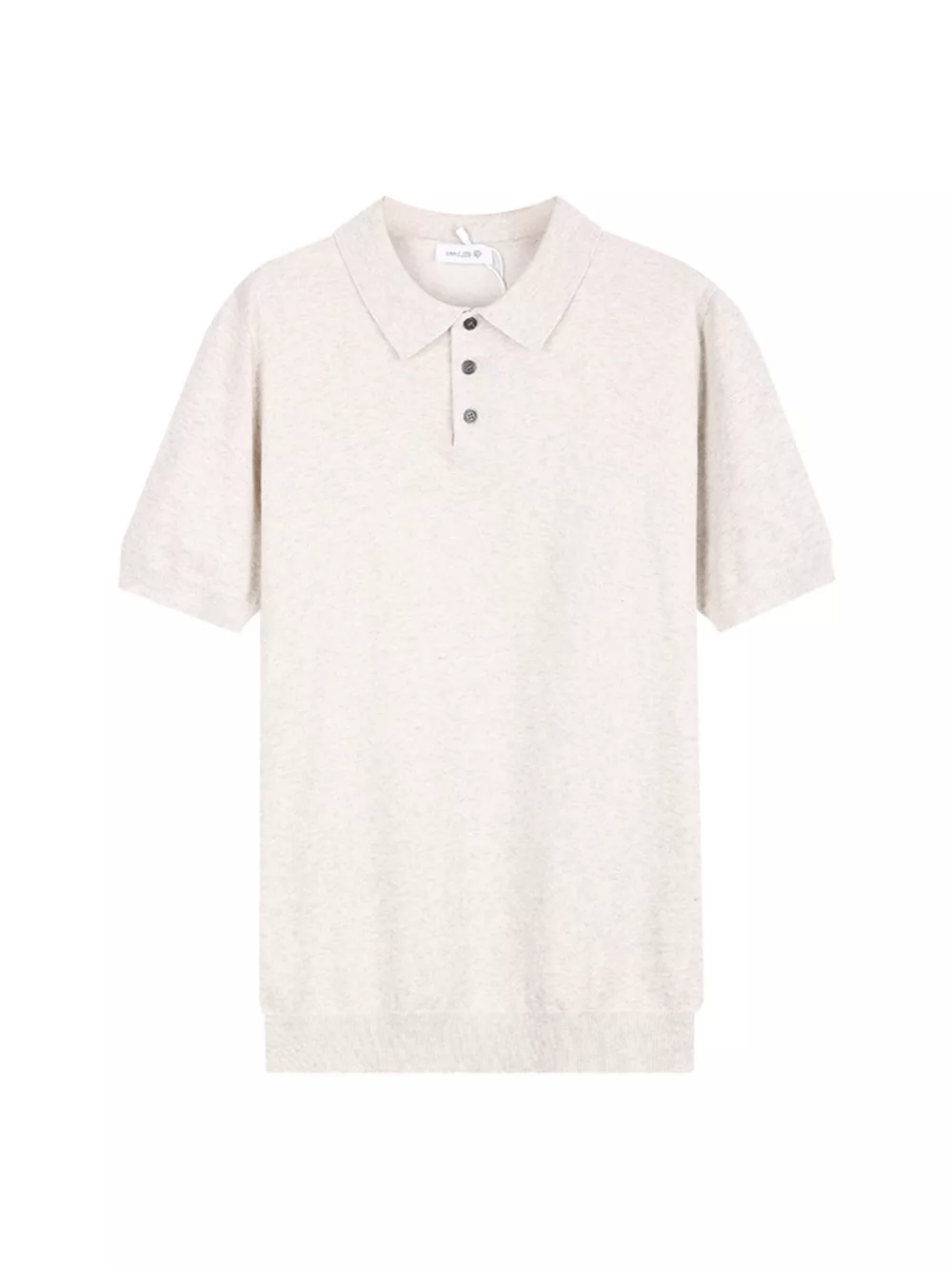 Men's Plus Size Button Detail Short-Sleeve Polo, image 5