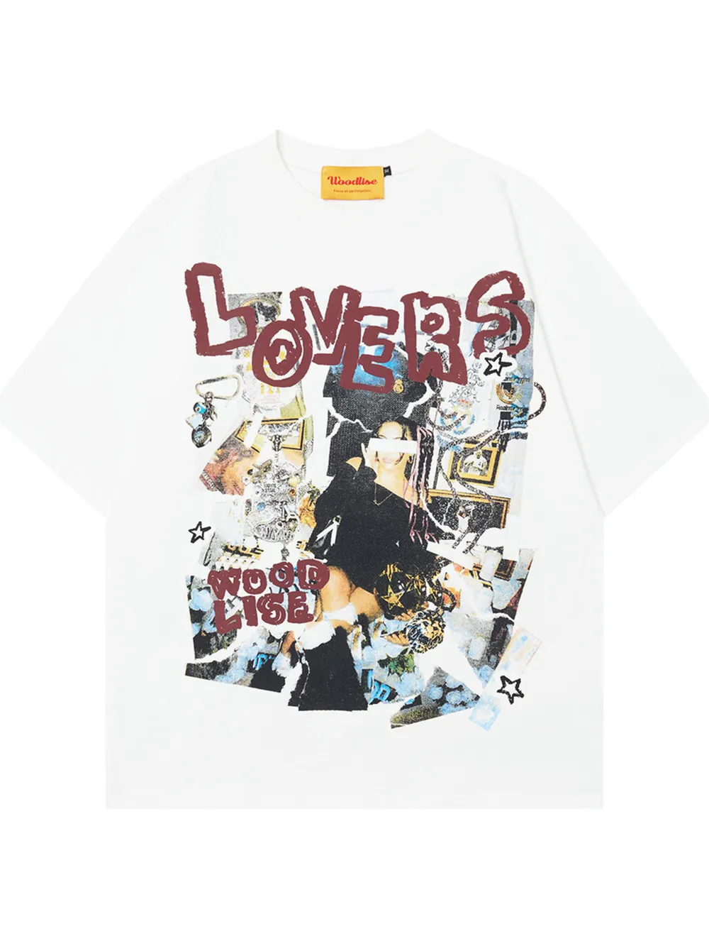 Men's Graphic Short Sleeve Oversized T-Shirt, image 2
