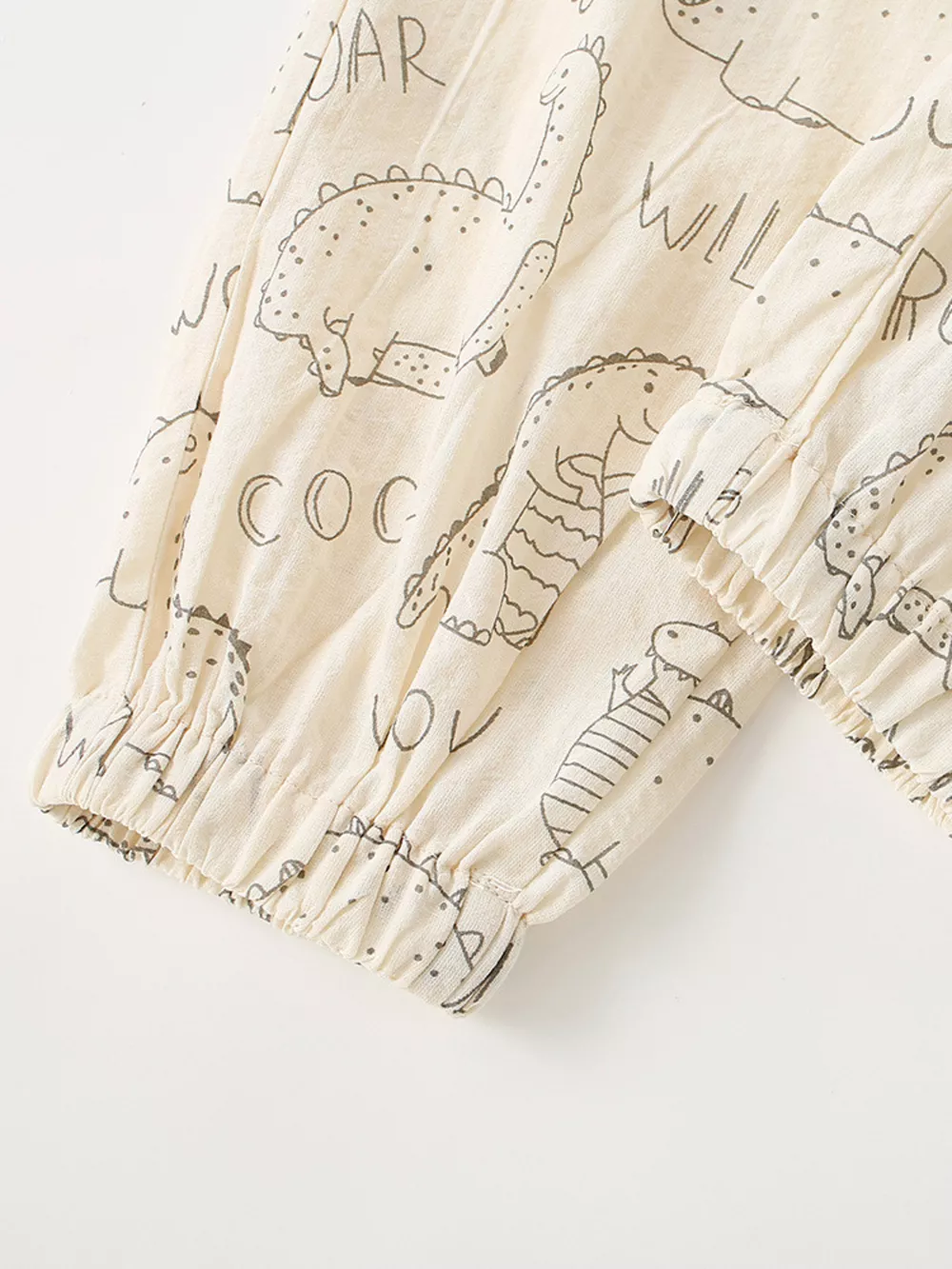 Children's Dinosaur Print Elastic Waist Pants, image 5