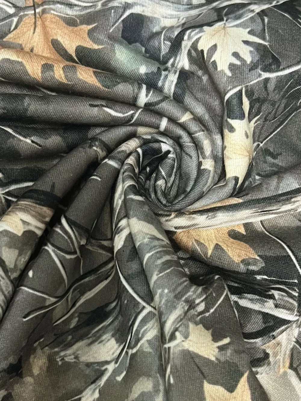 Relaxed Fit Camo Print Drawstring Waist Pants, image 5