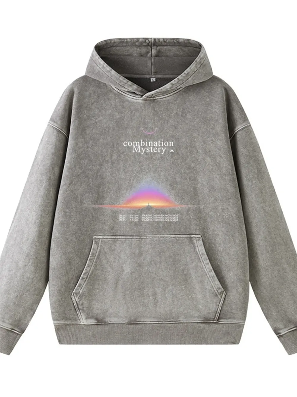 Men's Graphic Dropped Shoulder Hoodie, image 7