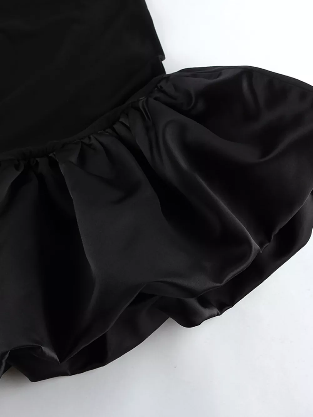Off-Shoulder Ruffle Hem Mini Dress, image 13