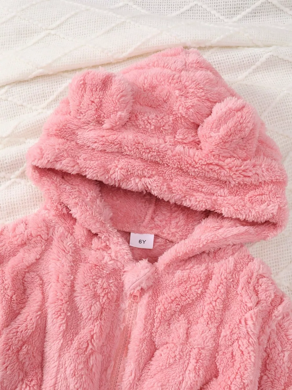 Children's Zip Up Hooded Fleece Outerwear, image 4