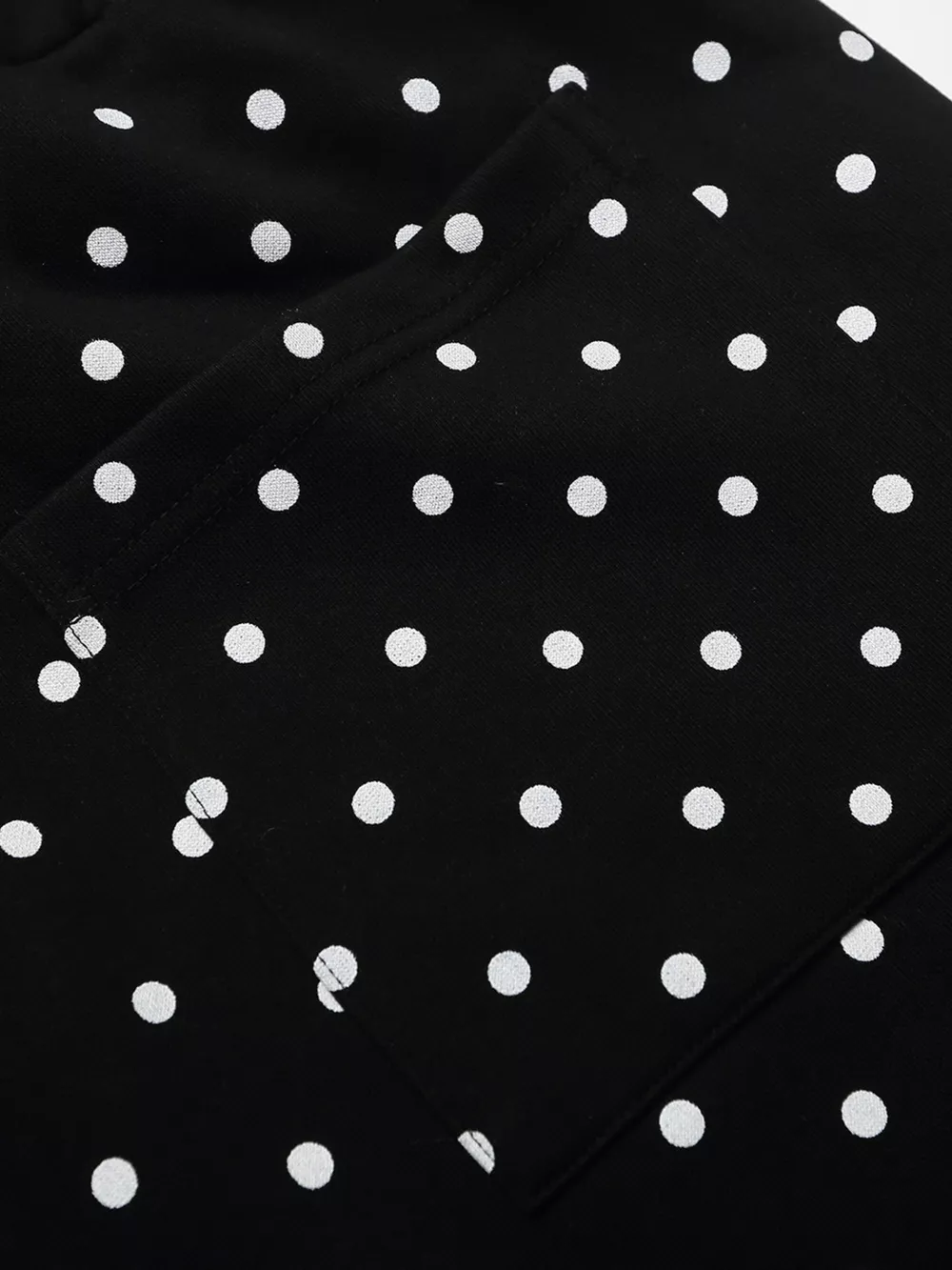 Men's Polka Dot Boxing Shorts with Camouflage Waistband, image 9