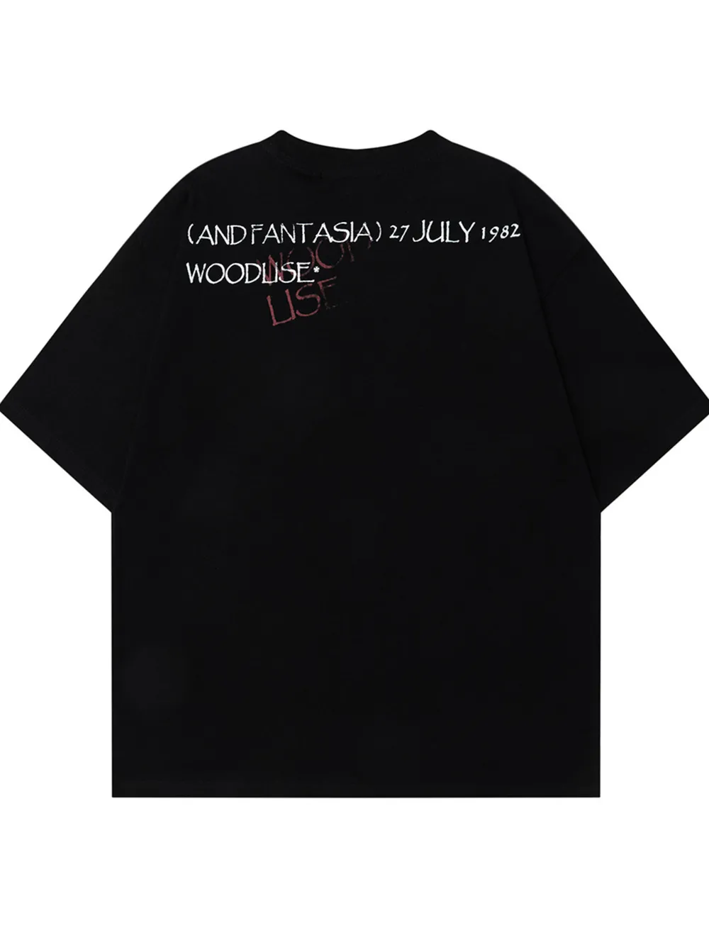 Men's Graphic Short Sleeve Oversized T-Shirt, image 2
