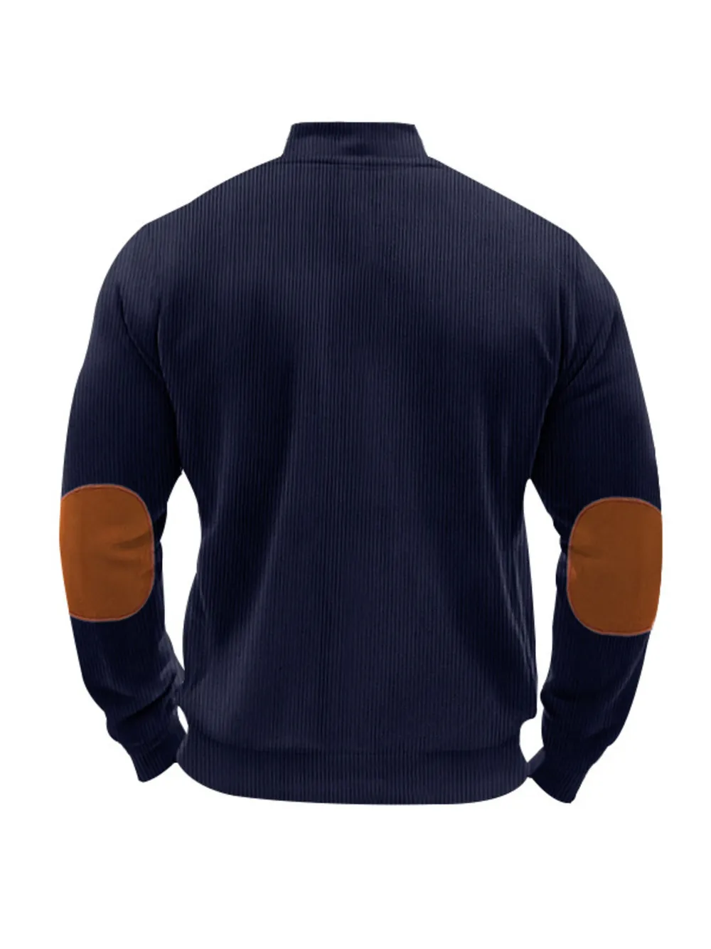 Men's Full Size Zip Up Long Sleeve Jacket Plus Size, image 16