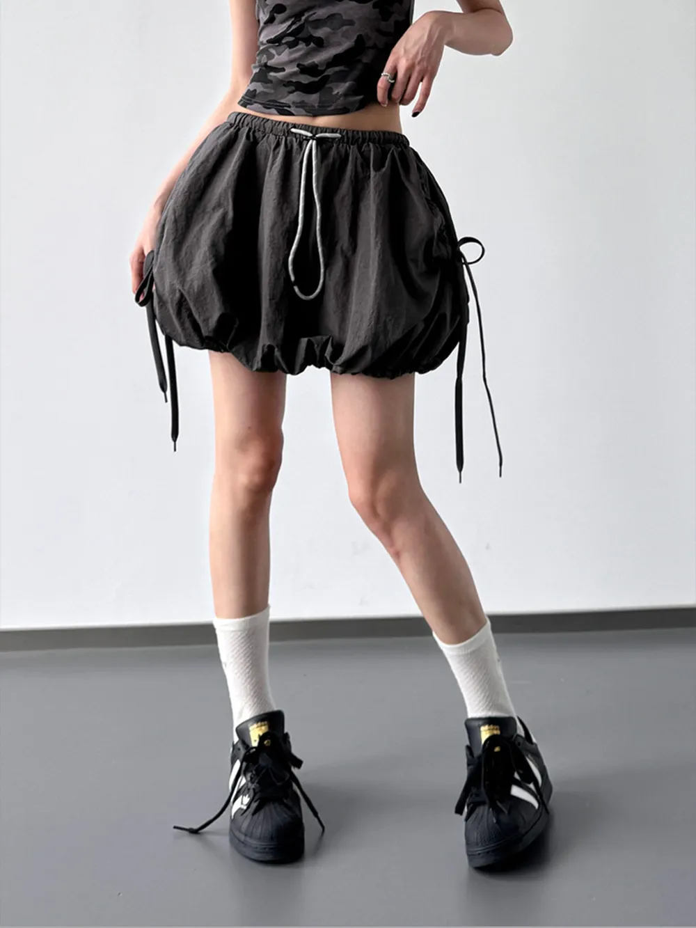 Bubble Drawstring Casual Shorts, image 10