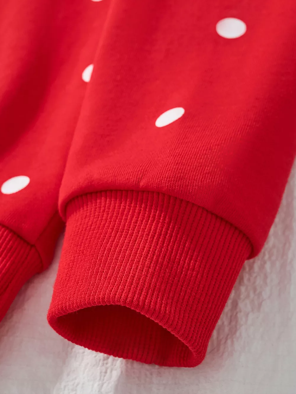 Children's Bunny Polka Dot Sweatshirt, image 4