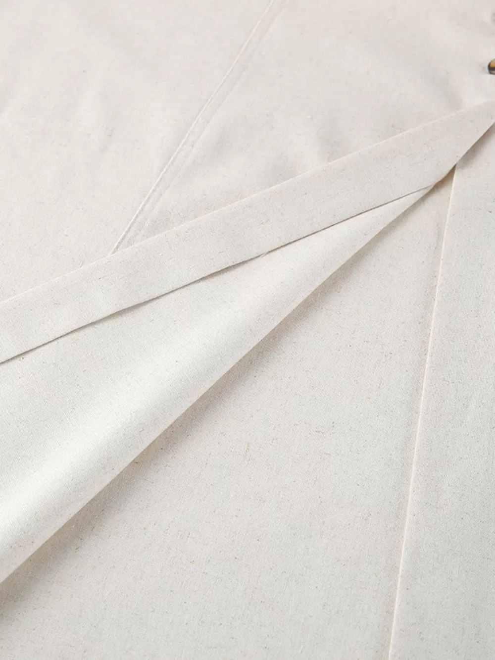 Contrast Trim Button Front Tube Maxi Dress, image 12