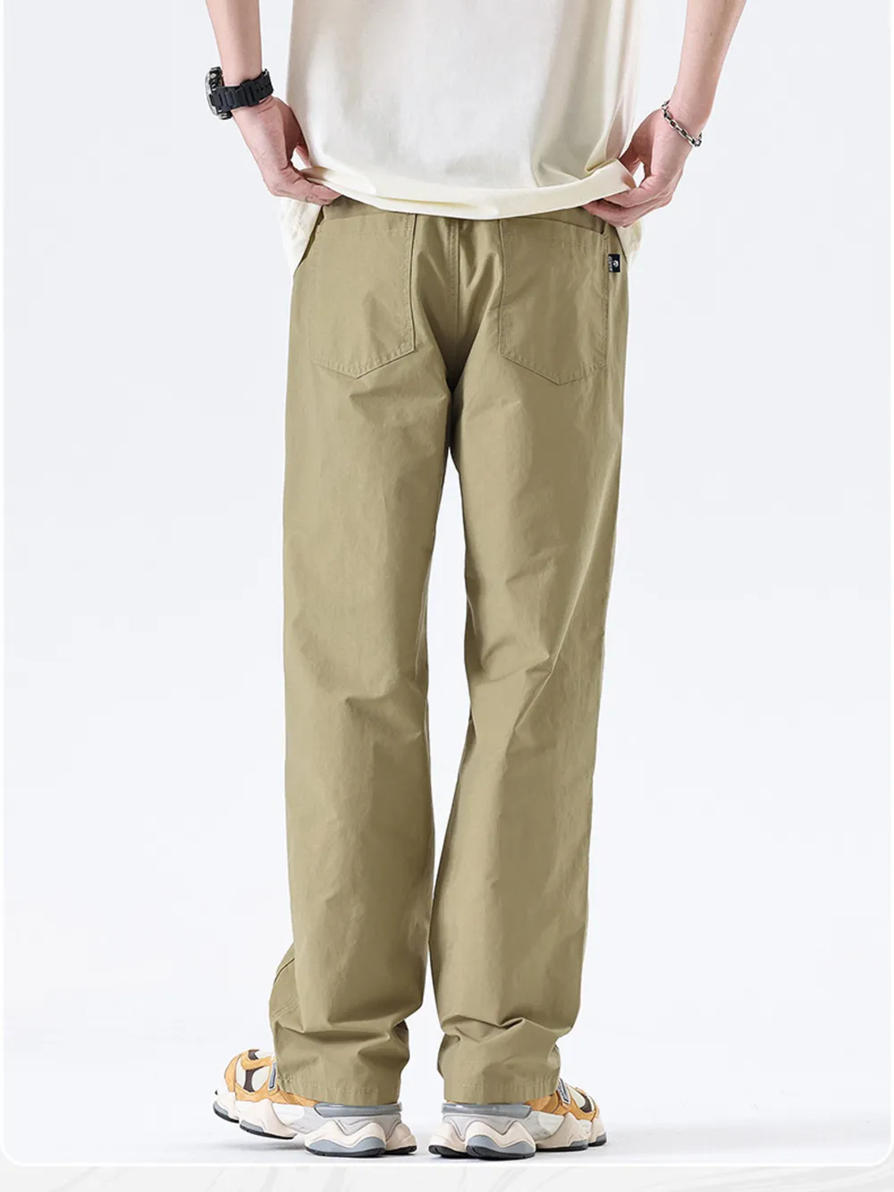 Men's Full Size Wide Leg Pants Plus Size, image 4