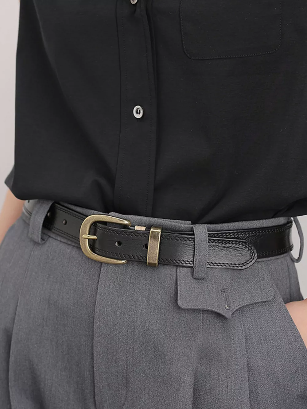 Classic Leather Belt, image 4