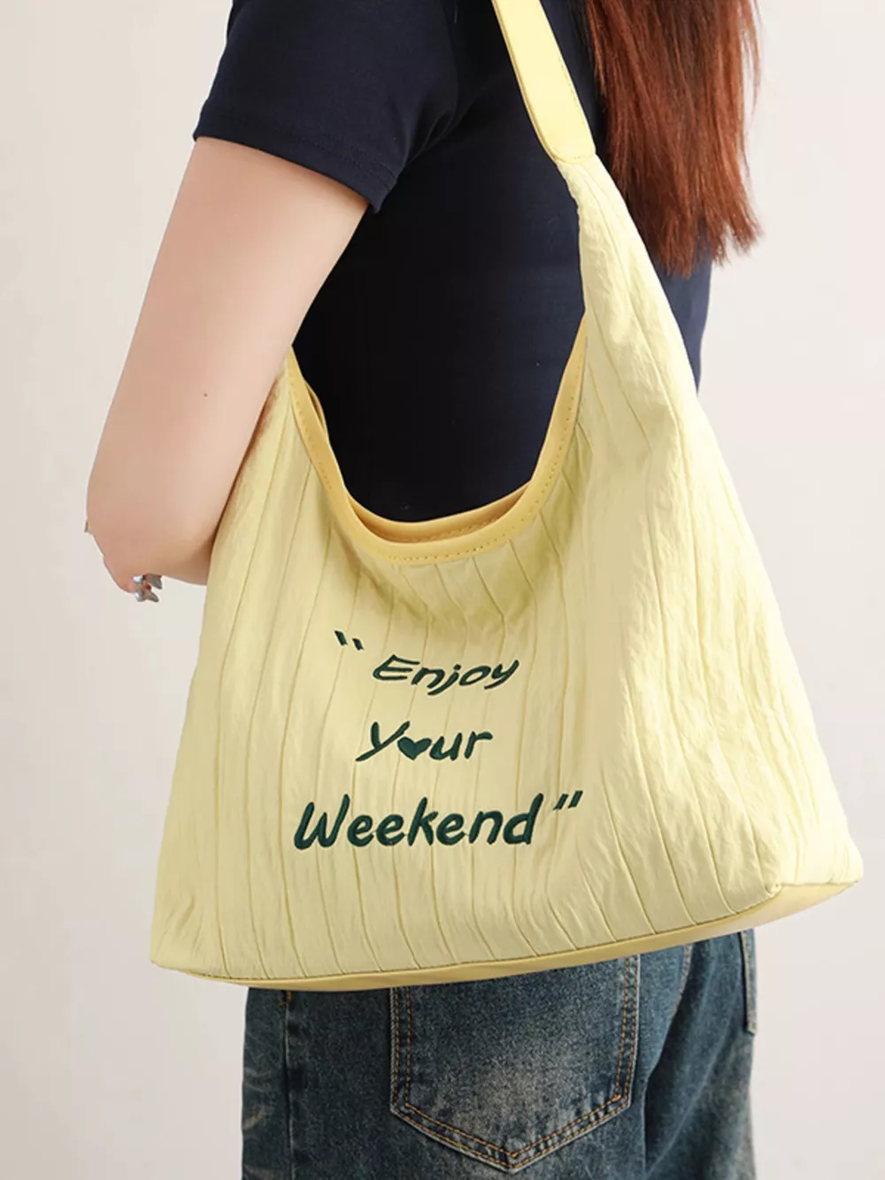 Letter Casual Shoulder Bag, image 3
