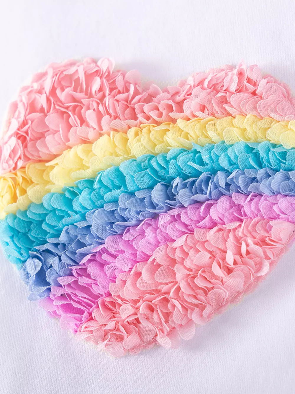 Children's Rainbow Heart Tulle Dress, image 4