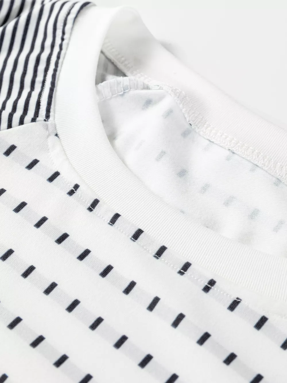 Stripe Raglan Patchwork Long Sleeve Top, image 7