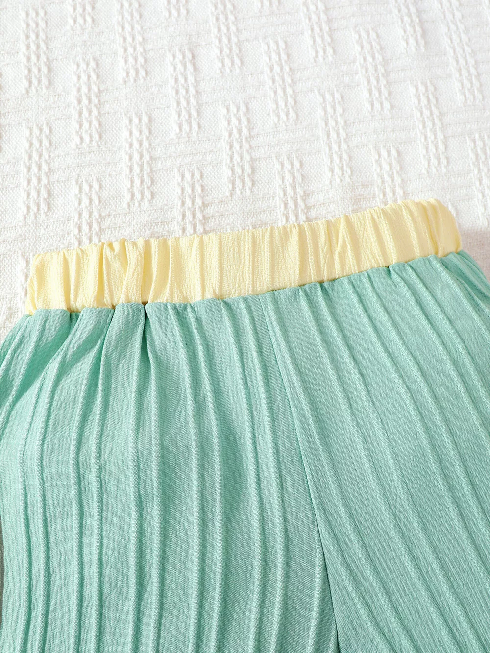 Children's Color Block Shirt and Shorts Set, image 4