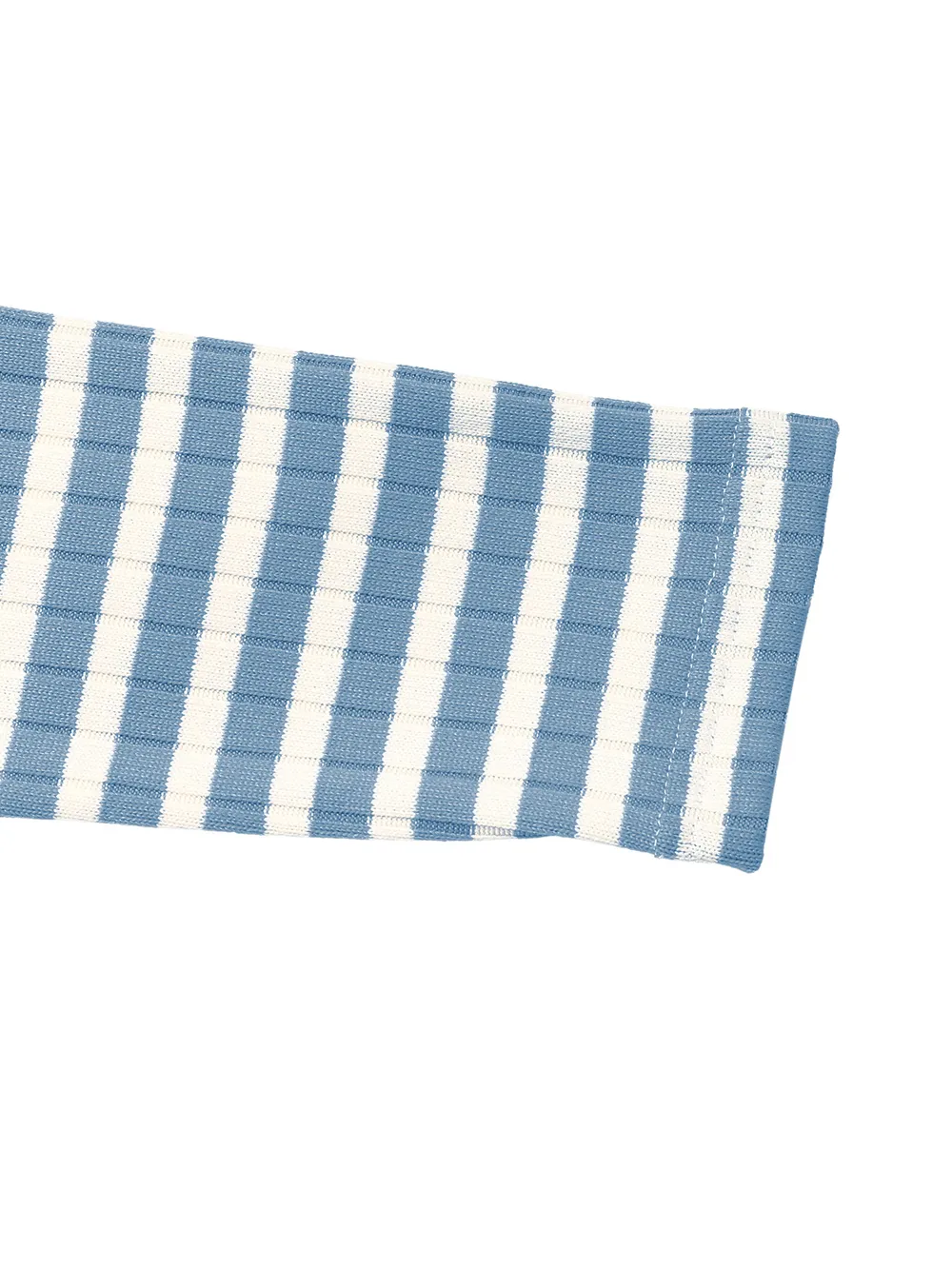 Striped Square Neck Long Sleeve Top and Pants Lounge Set, image 8