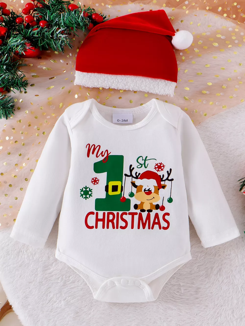Children's My First Christmas Outfit Set, image 12