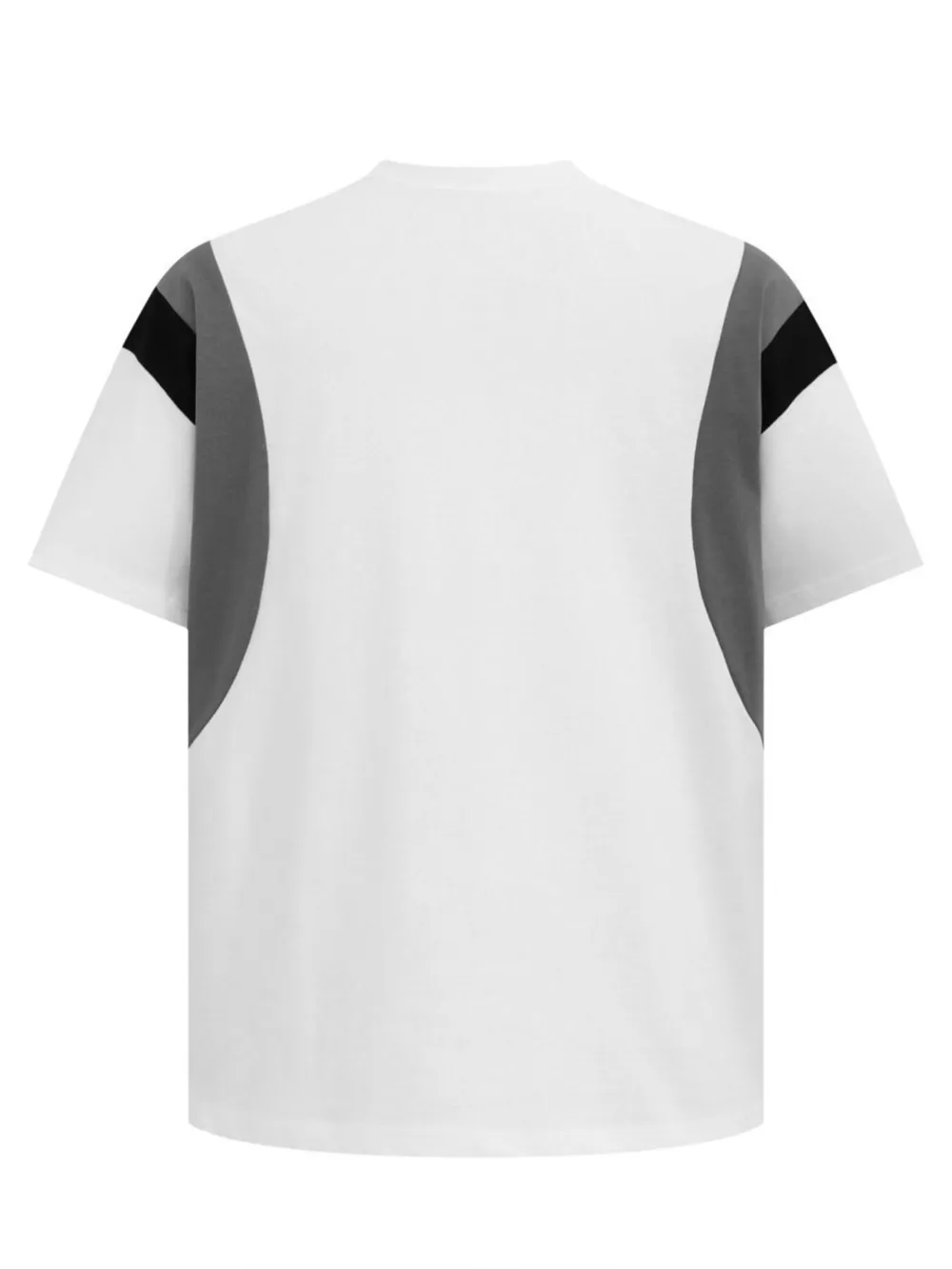 Men's Round Neck Color Block T-Shirt, image 4