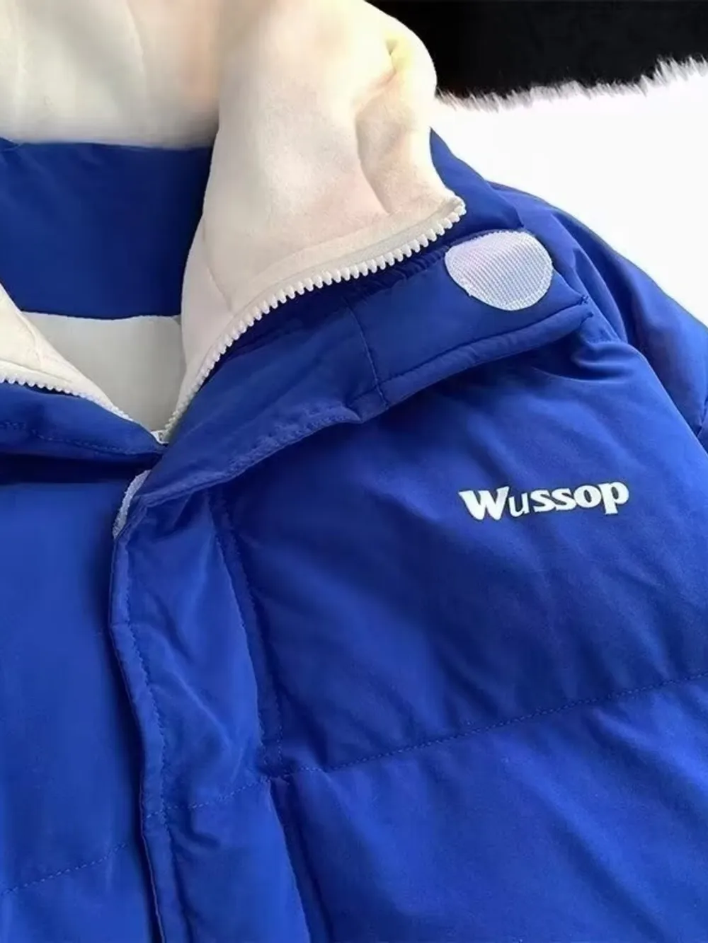 Men's Plus Size Quilted Zip Up Puffer Jacket, image 2